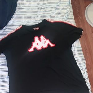 Too small. XL but fits medium and large